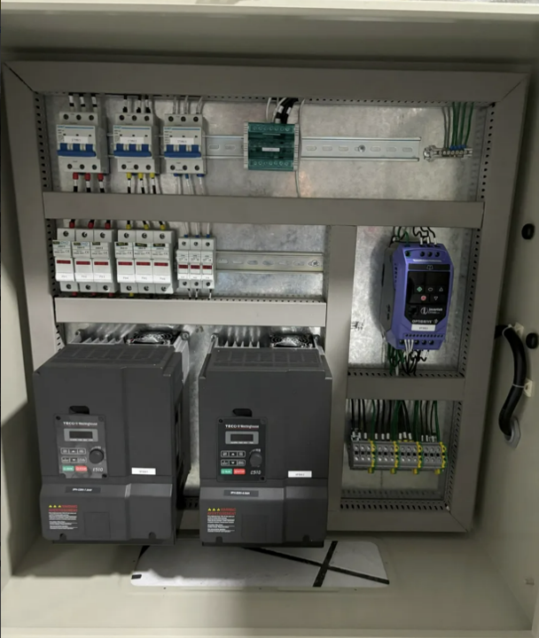 2511120/1M - PK2 — Riel Din De Acero Ranurado Tekno Powers Lote 2 Pzs De 1mt 