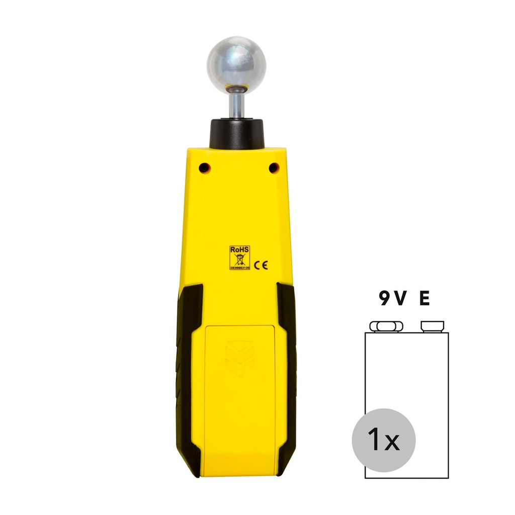 BM31 — MOISTURE INDICATOR NON-INVASIVE OF ROOF, FLOORS, WALLS, SEALINGS | 40mm DEPTH | MIN/MAX/HOLD