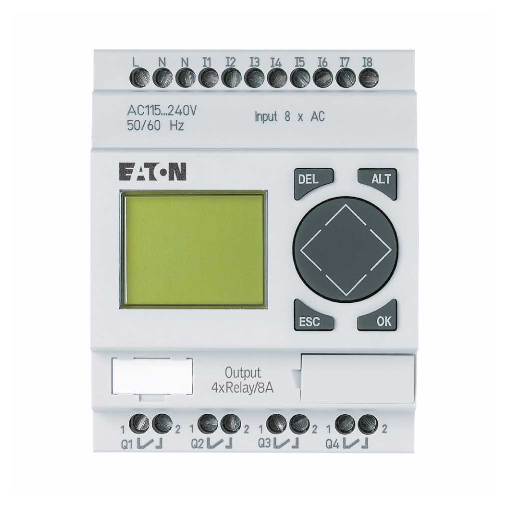 EASY512-AC-RC - RELEVADOR PROGRAMABLE SERIE EASY 500. 8