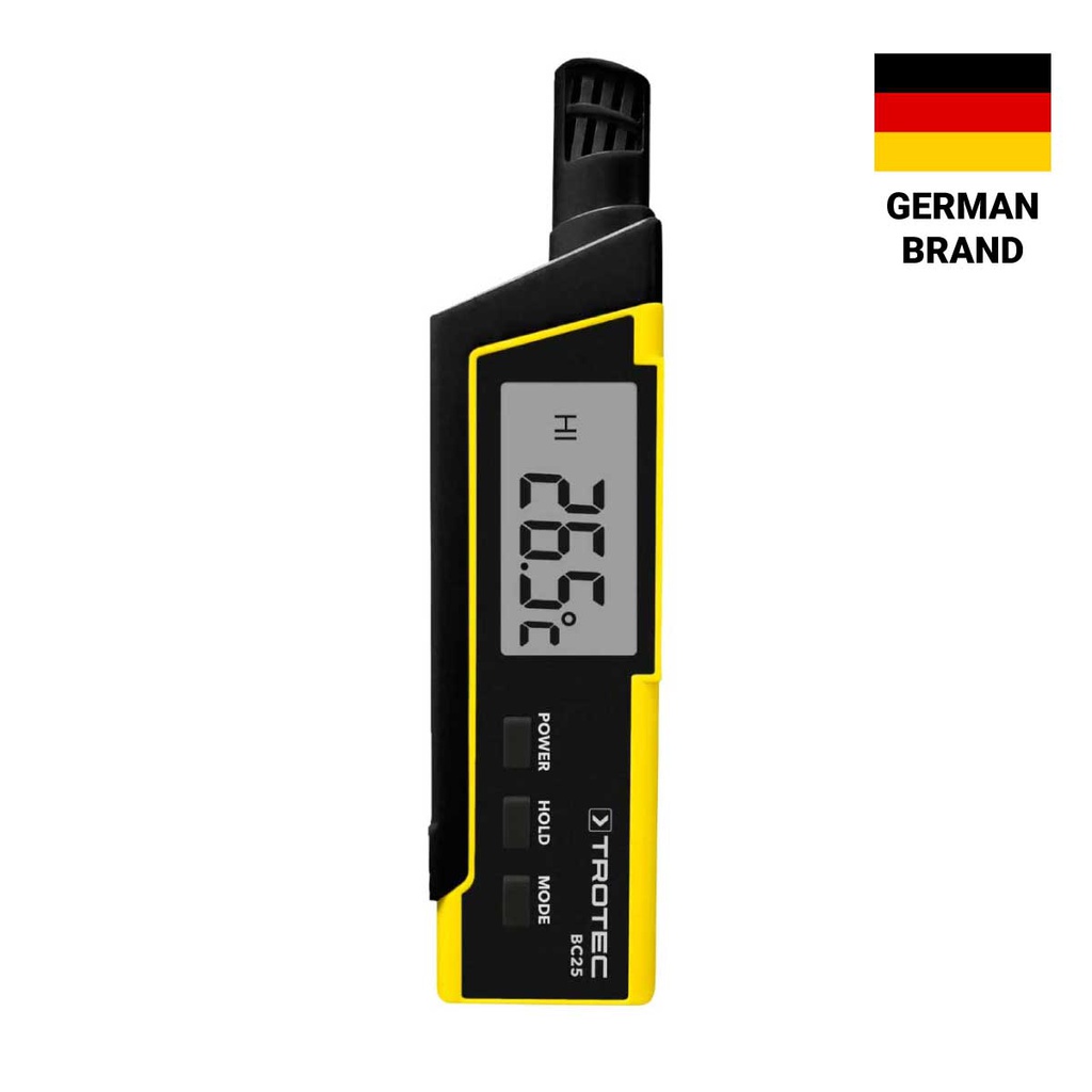 BC25 — THERMOHYGROMETER RANGE -4 TO 122 °F