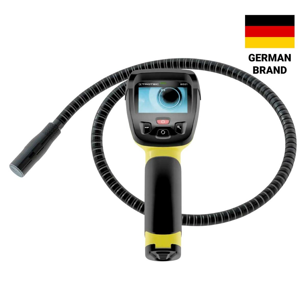 BO21 — VIDEOSCOPE IP67 | PROBE ø 17 mm/1 m | QUAD LED WITH DIMMER| 180° VISION | 2.4 inch LCD DISPLAY