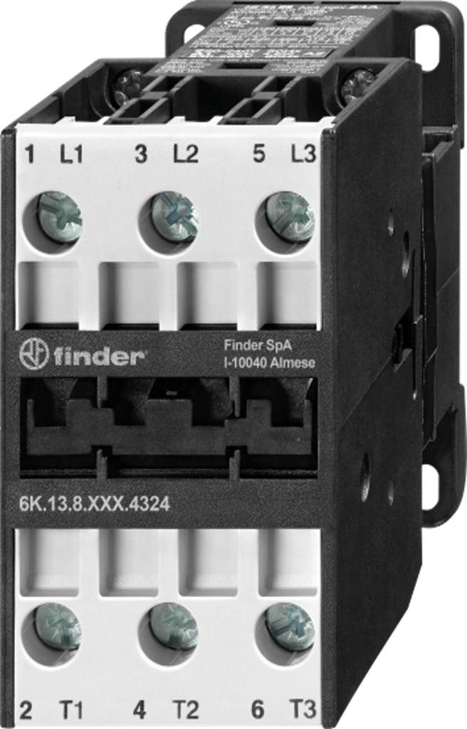 Contactor Industrial 24V AC 3NA 24 A Finder 6K1380244324