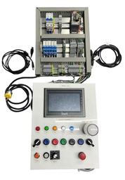 [DEMO PLC HMI] Demo de PLC + HMI completo con entradas, salidas, señalizacion y alimentacion